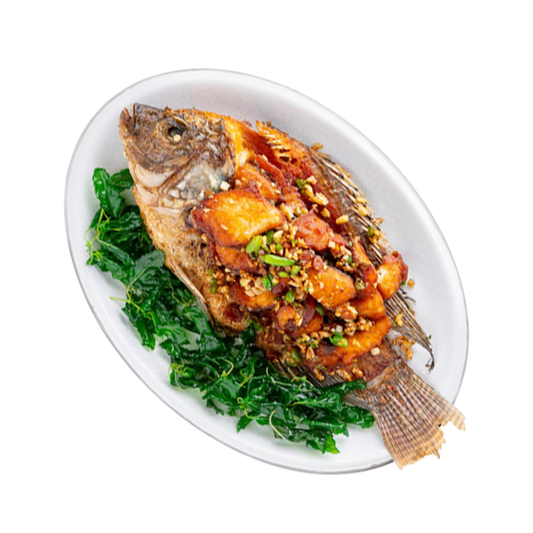 Deep Fried Tilapia with Garlic